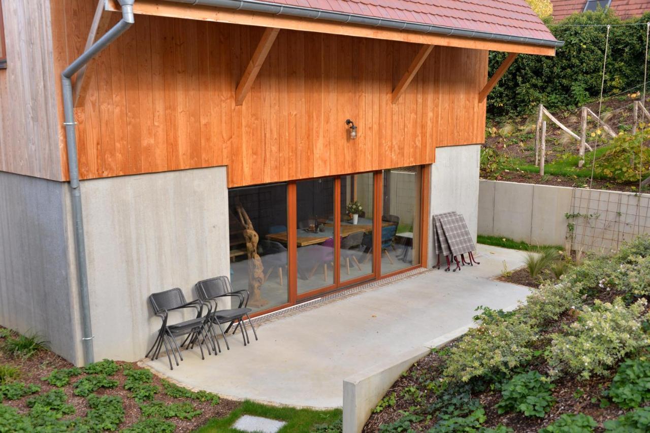 Les Granges Modernes Villa Bruebach Exterior photo